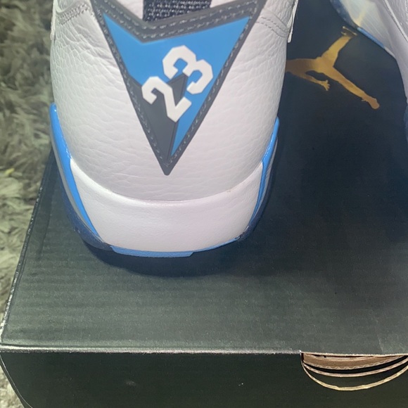 Jordan 7 Retro white/French blue - Picture 4 of 8